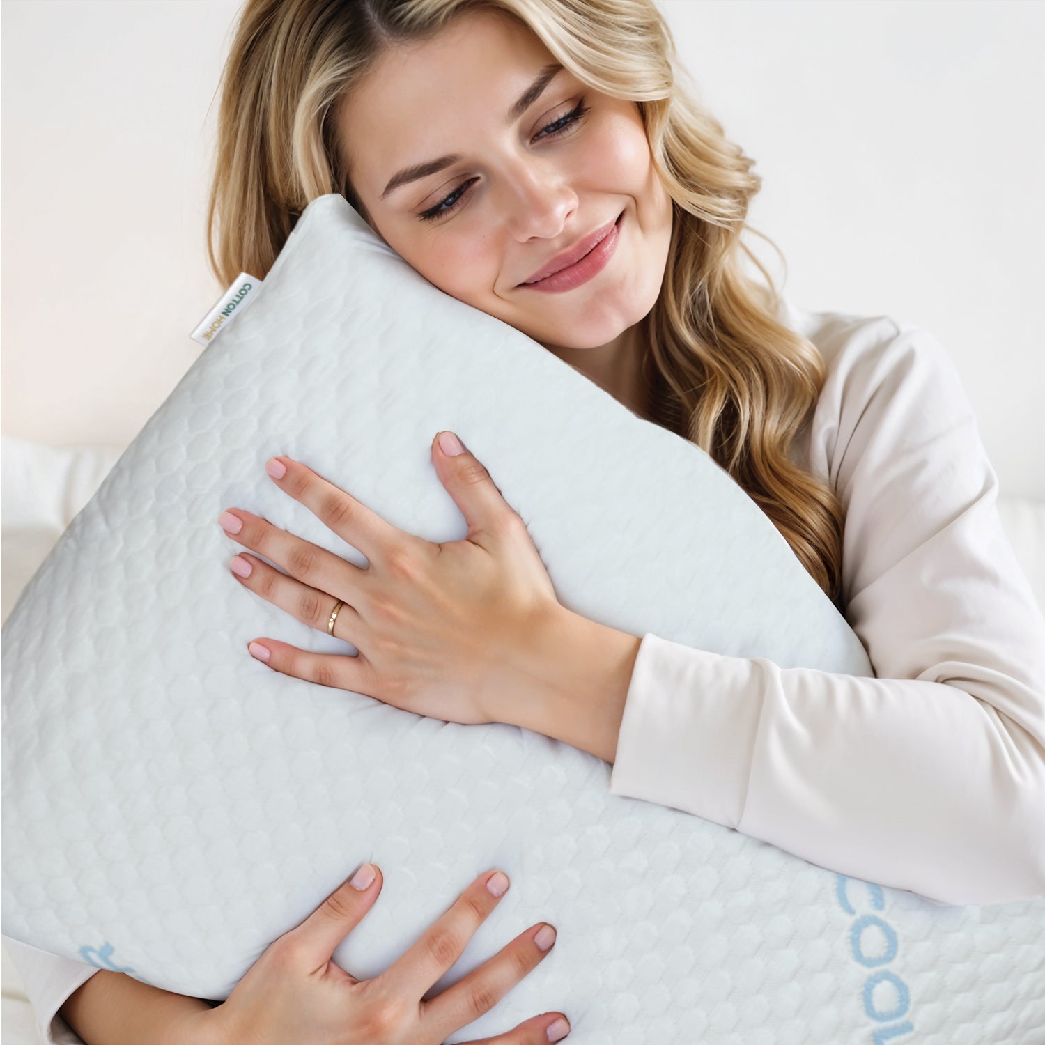 Collant Waterproof Pillow Protector 50 X 75 CM - 1 Piece, White
