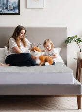 Premium Coolent Mattress Protector 160x200+35CM Breathable & Waterproof - Cotton Home