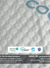 Premium Coolent Mattress Protector 180x200+35CM Breathable & Waterproof - Cotton Home