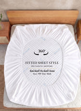 Premium Coolent Mattress Protector 90x200+35CM  Breathable & Waterproof