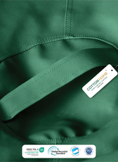 Adult Bean Bag Chair Premium PU Leather  62x105cm - Emerald Green