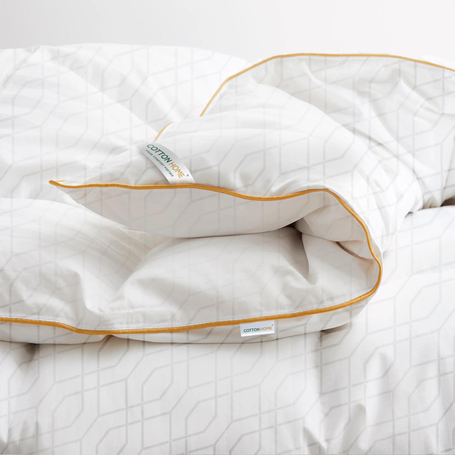 Egyptian Cotton Reverse Loom 240x260cm Duvet - Cotton Home