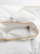 Egyptian Cotton Reverse Geometric 240x260cm Duvet - Cotton Home