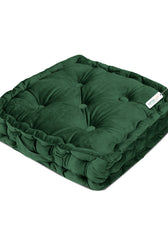 Serenity Velvet Multipurpose Seat Cushion 40x40cm Square Shape Seating - Cotton Home