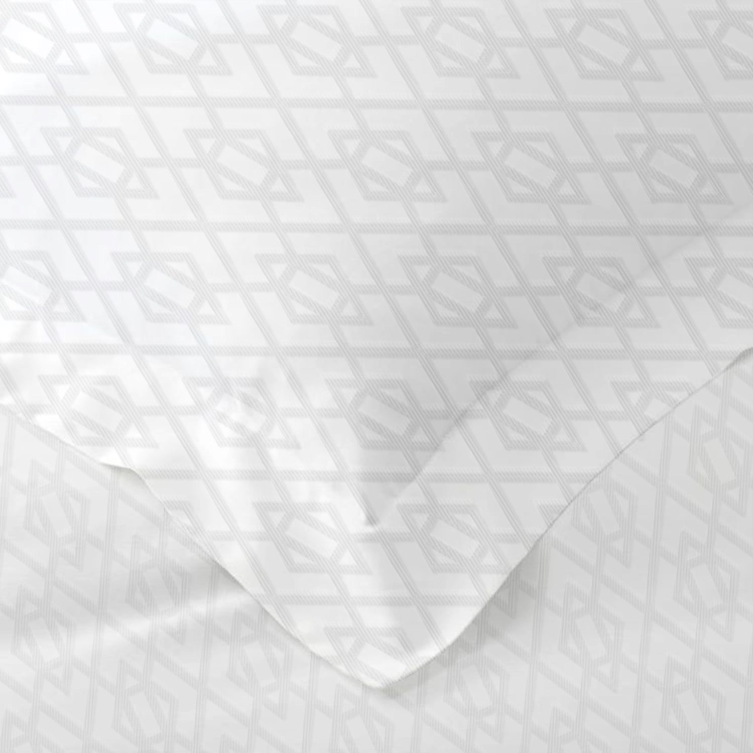 Egyptian Cotton Dobby 3PC Fitted Sheet 180X200+30CM Geometric