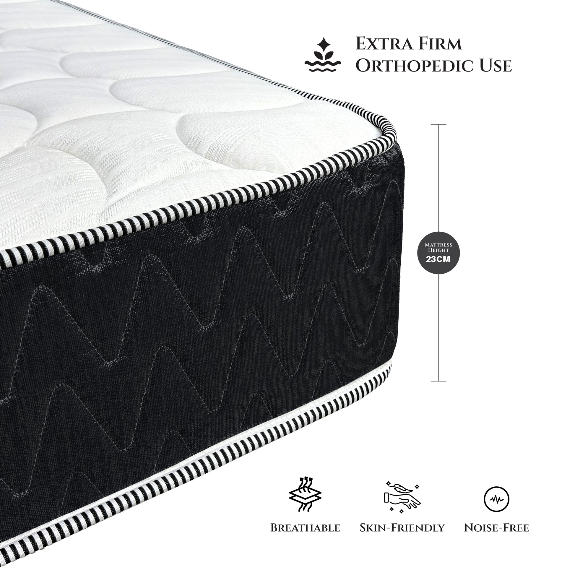 Cotton Home Dream Rise Bonnell Spring Medical Mattress