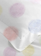 3PC Kids Duvet Cover Set – 135x220 Color Pops Design 100% Premium Cotton