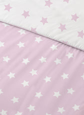 3PC Kids Duvet Cover Set – 135x220 Pastel Starlight Design 100% Premium Cotton