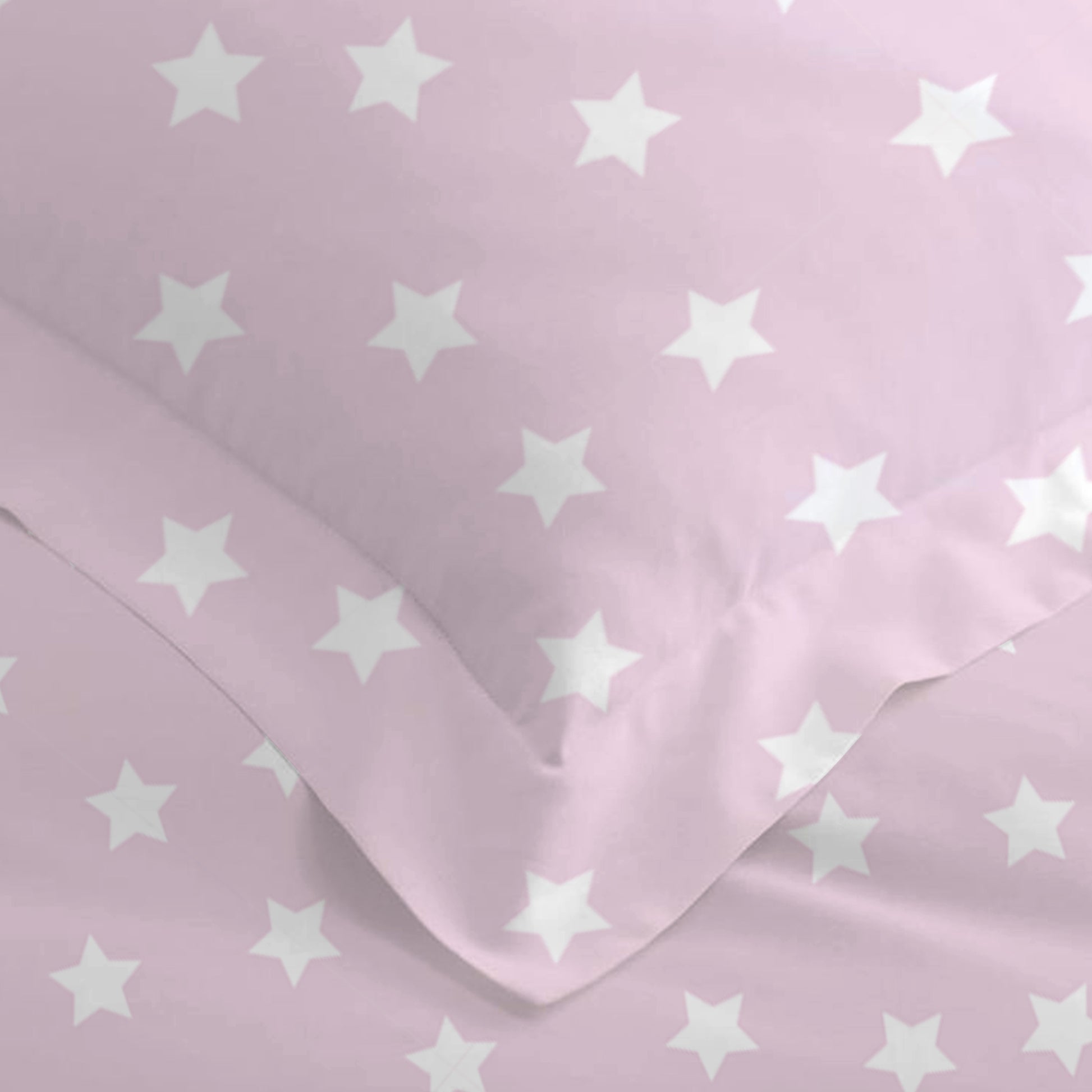 3PC Kids Duvet Cover Set – 135x220 Pastel Starlight Design 100% Premium Cotton
