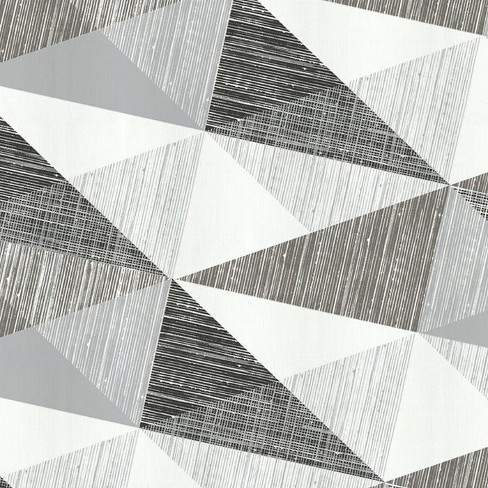 4PC Cotton Duvet Cover Set – 160x220 Graphite Angles Design