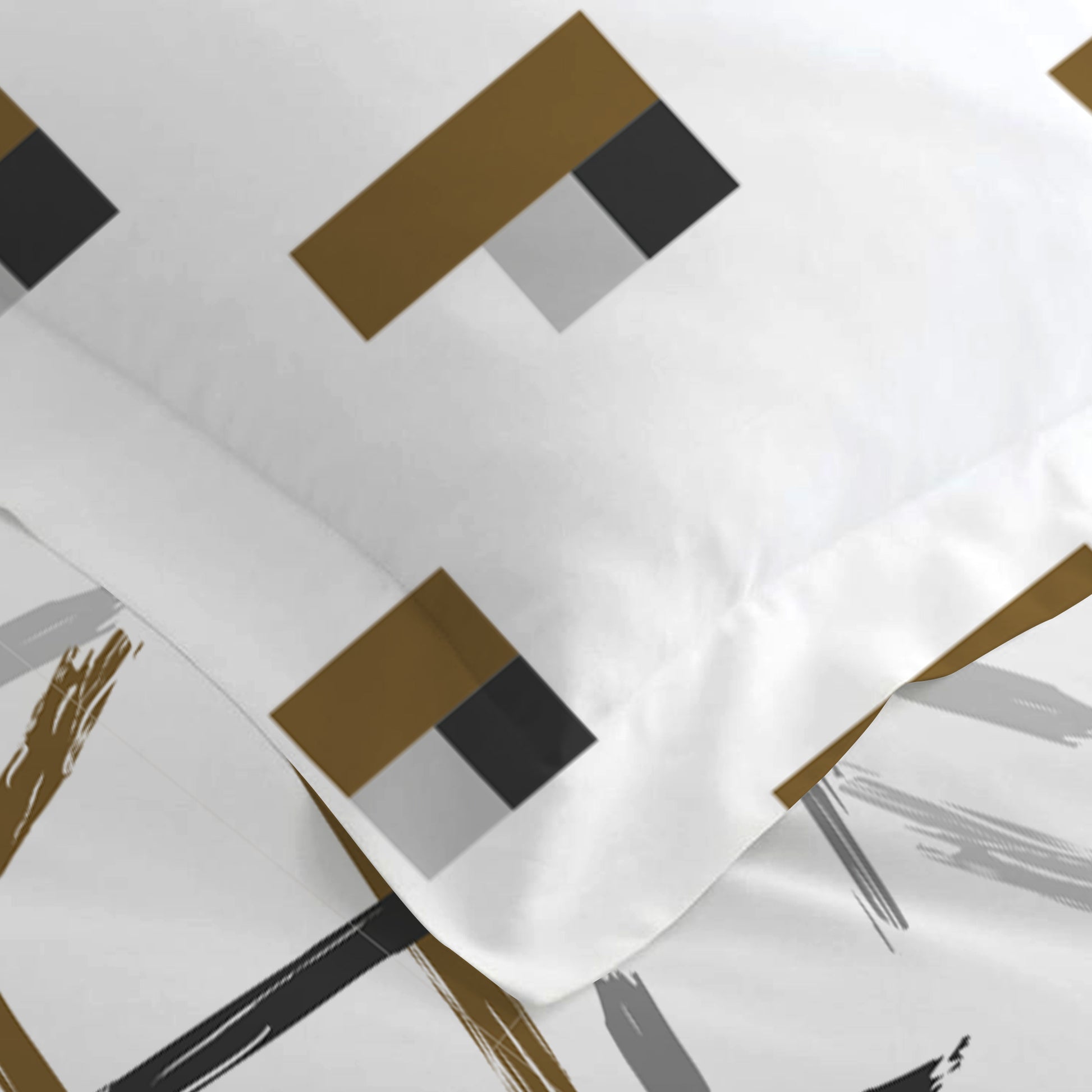 4PC Kids Duvet Cover Set – 160x220 Modern Artistry Design 100% Premium Cotton