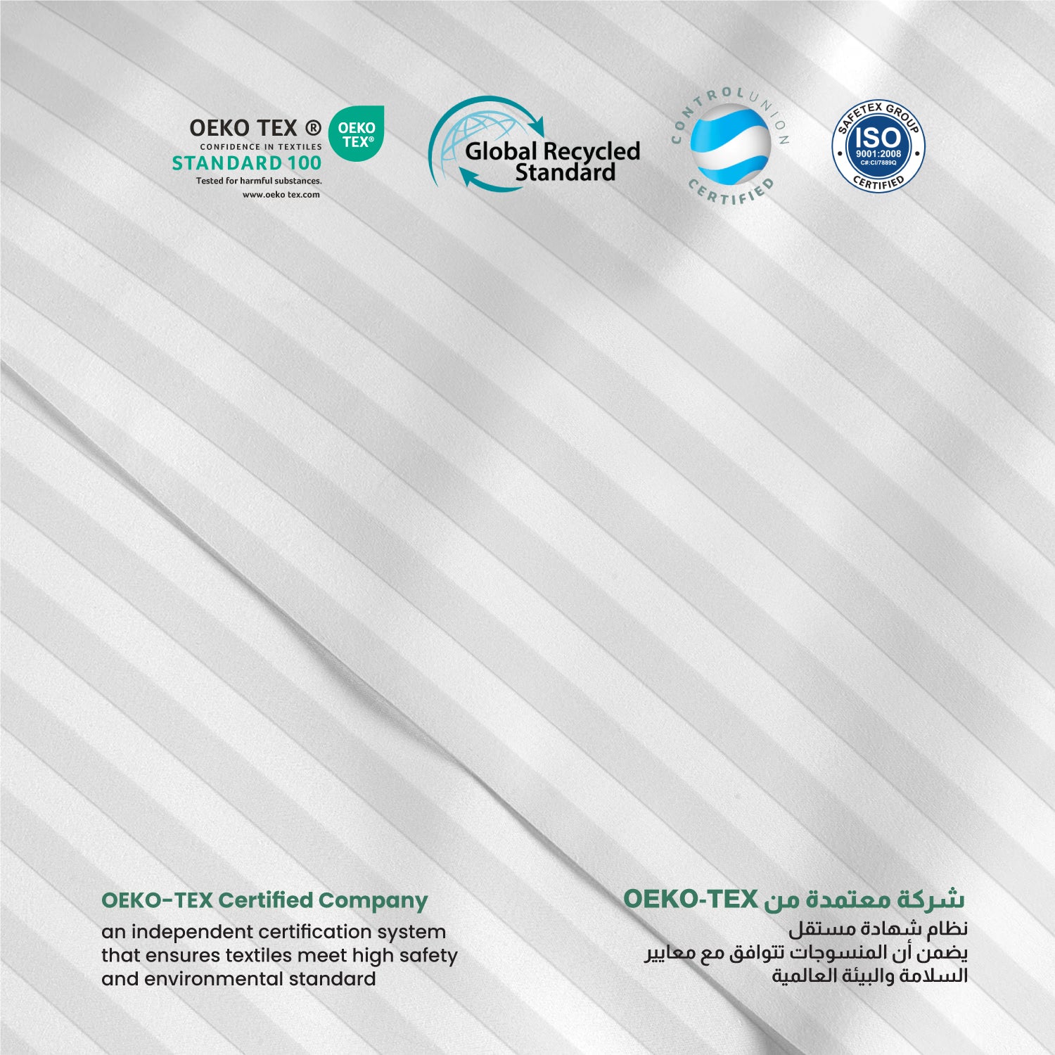 6 Piece Duvet Cover Set 240x260cm Supersoft White