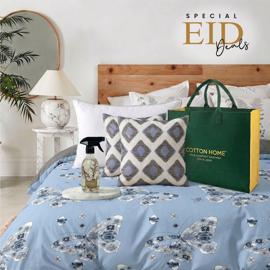 Duvet Cover Set Bamboo Pillow Cushion and Home Fragrance set Bundle 20