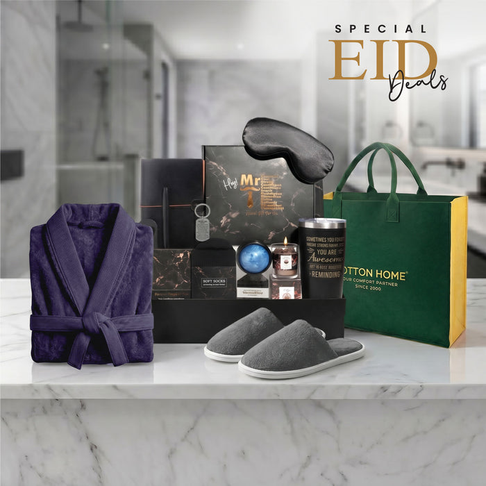 Plush Premium Bathrobe Slippers Special bath Gift Set set Bundle 21