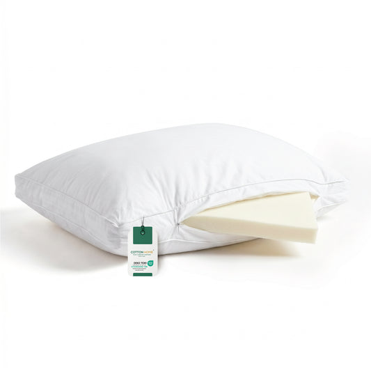 Elysian Adjustable Memory Foam Pillow – Dual Height 45x70cm