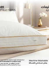 Elysian Adjustable Memory Foam Pillow – Dual Height 45x70cm