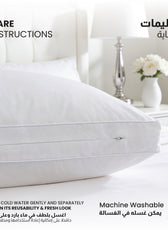 Elysian Adjustable Memory Foam Pillow – Dual Height 45x70cm