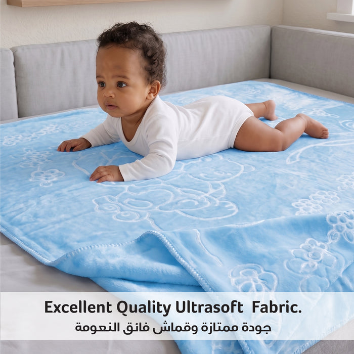 Back to School Essentials Kids Pillow And Blankets Blue