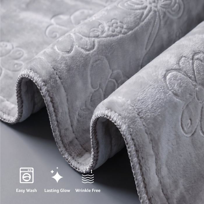 Back to School Essentials Kids Pillow And Blankets Grey