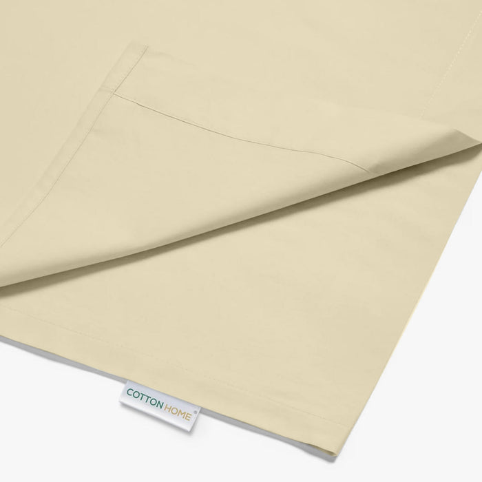 Flat Sheet Supersoft Microfiber King 220x240cm-Beige