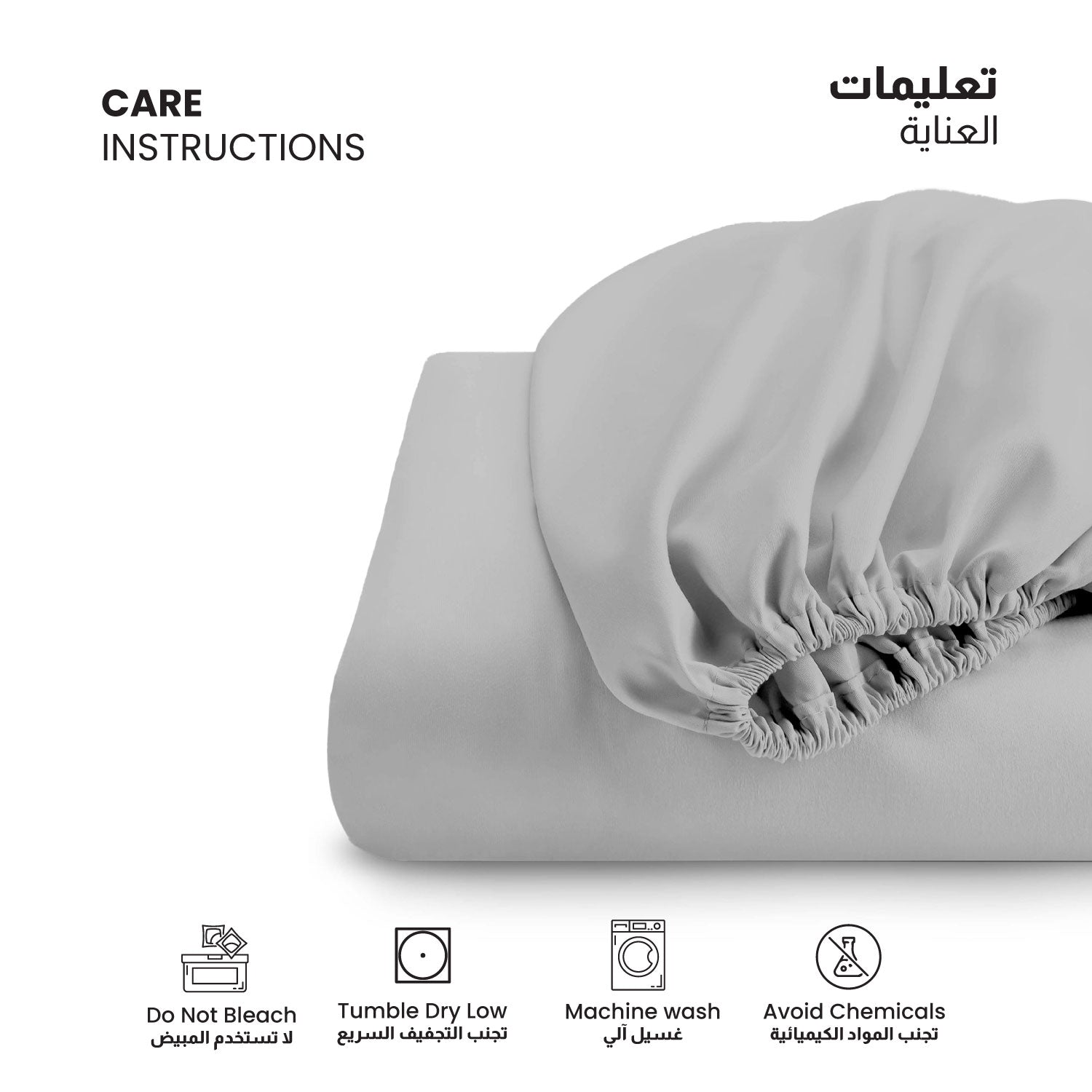 3 Piece Fitted Sheet Set Supersoft Microfiber Grey Super King Size 200x200+30cm with 2 Pillow Case