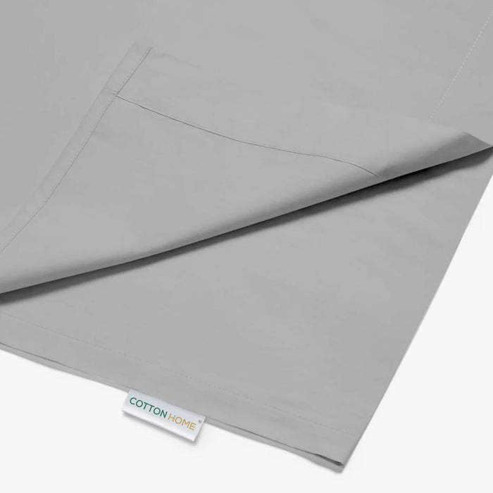 Flat Sheet Supersoft Microfiber King 220x240cm-Gray