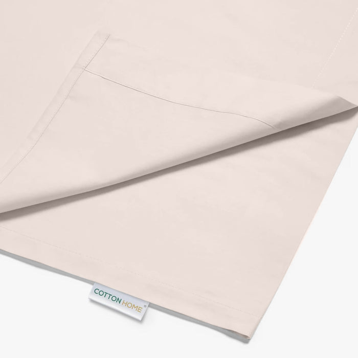 Flat Sheet Supersoft Microfiber King 220x240cm-Ivory