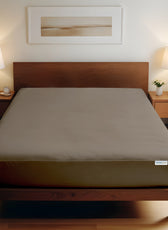 Super Soft Fitted Sheet 90x200+20 CM Khaki with Deep Pockets - Cotton Home