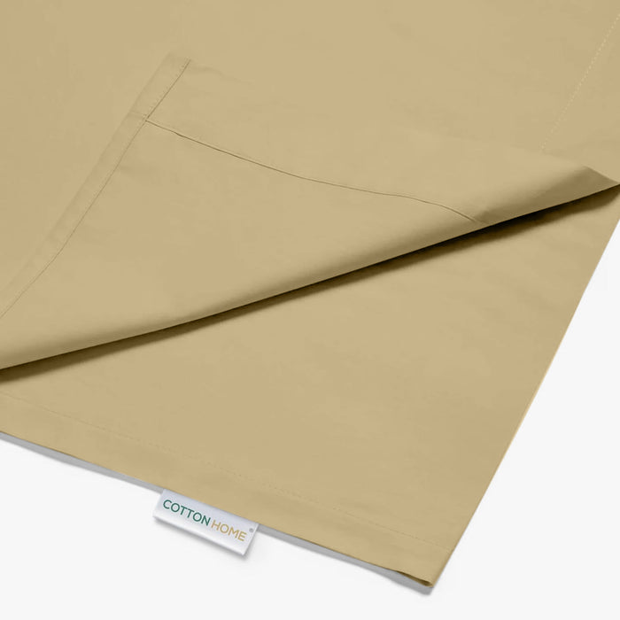 Flat Sheet Supersoft Microfiber Queen 200x220cm-Mustard