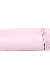 Super Soft Twin Size Fitted sheet 160x200+30 CM Pink with Deep Pockets - Cotton Home