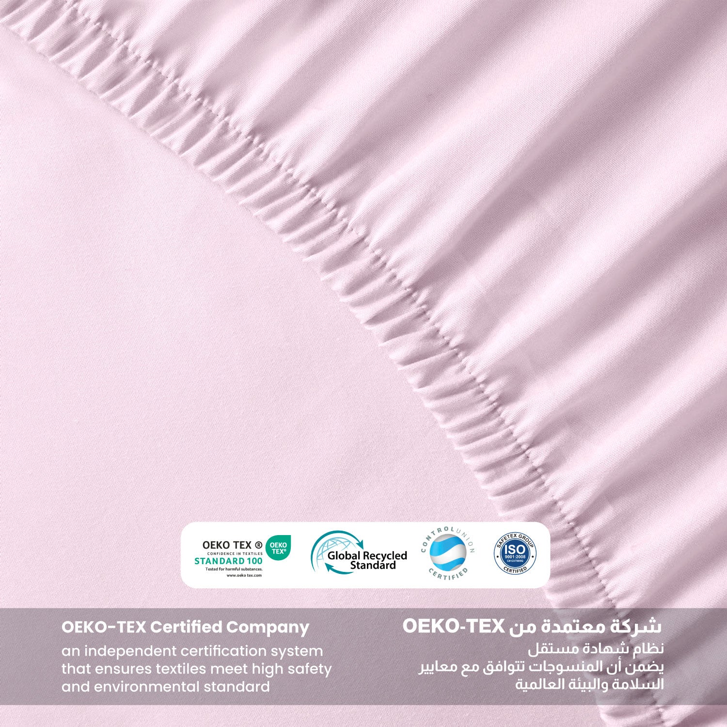 Supersoft Microfiber Single Fitted Sheet 90x200+20 CM Pink with Deep Pockets
