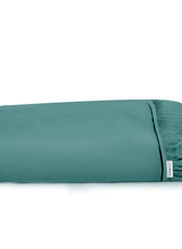 Super Soft  Queen Size Fitted sheet 180x200+30 CM Teal with Deep Pockets - Cotton Home