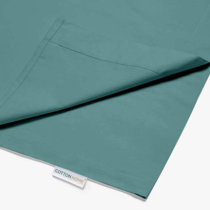 Flat Sheet Super Supersoft Microfiber King Flat Sheet 240x260cm-Teal