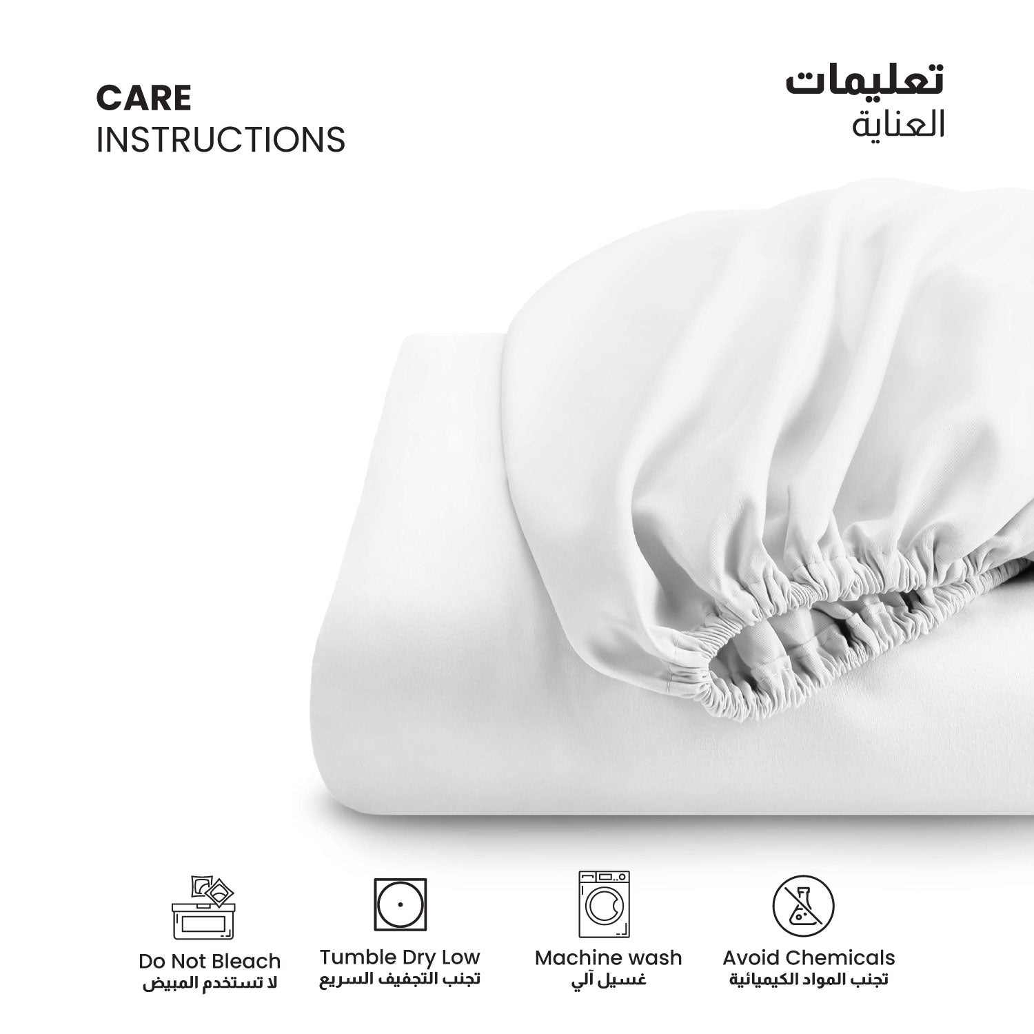 3 Piece Fitted Sheet Set Supersoft Microfiber White Single Size 120x200+25cm with 2 Pillow Case