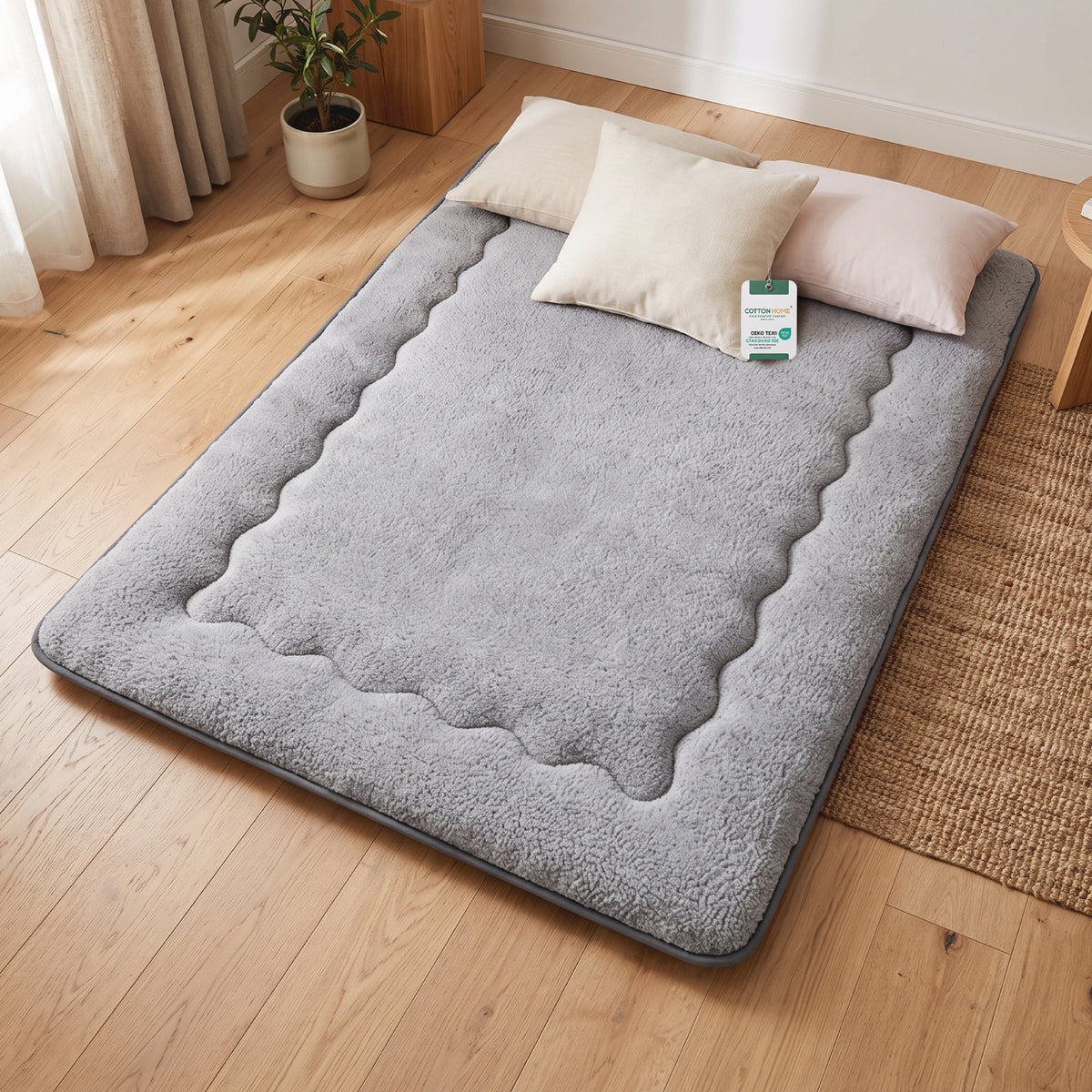 Restiva Portable Floor Mattress - Soft, Breathable, Rollable Sleeping Mat - 180x200