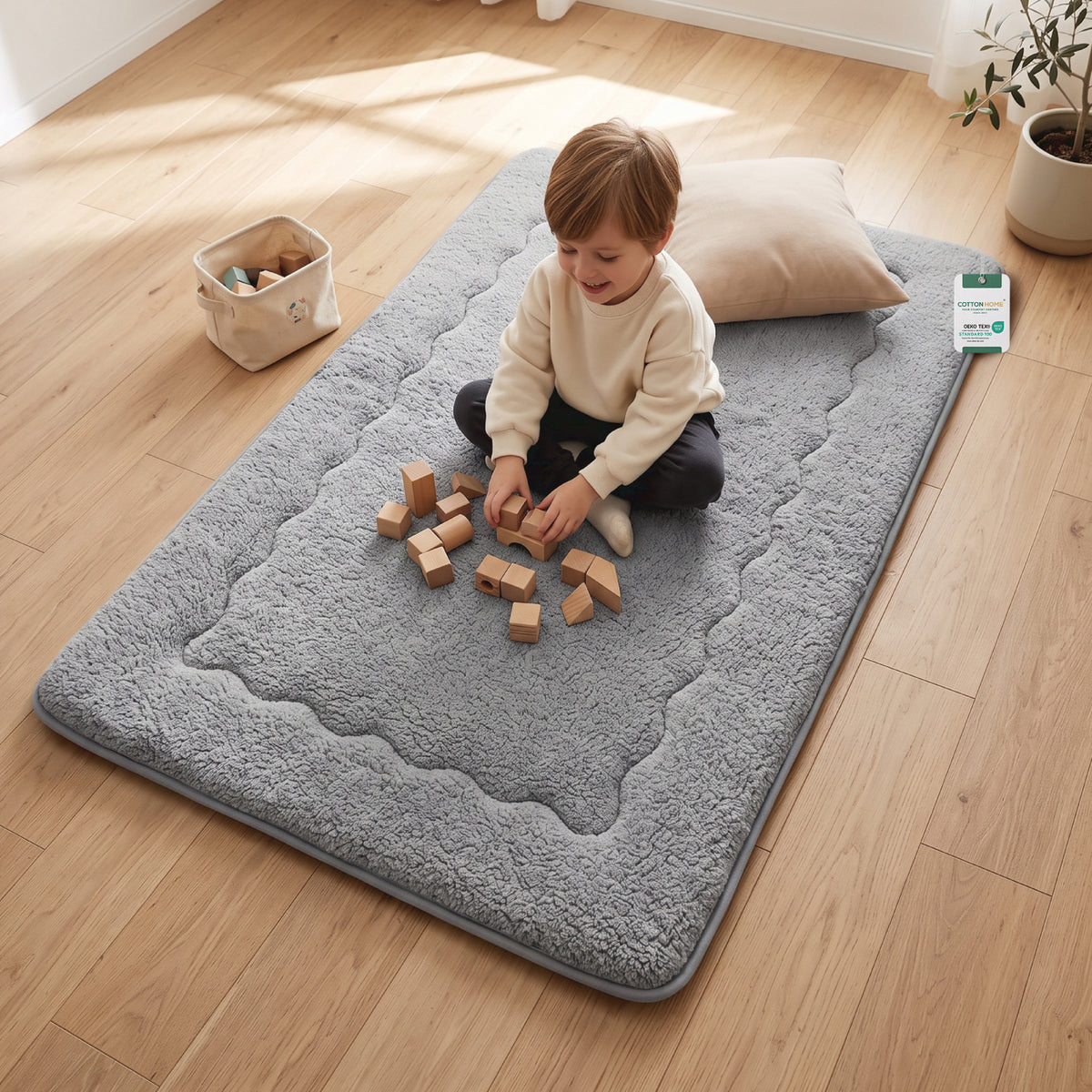 Restiva Portable Floor Mattress - Soft, Breathable, Rollable Sleeping Mat - 90x190