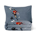 Kids Duvet Cover Set - 4 Pc - Foot Ball Player Print 160x220cm | Cotton Home - Cotton Home