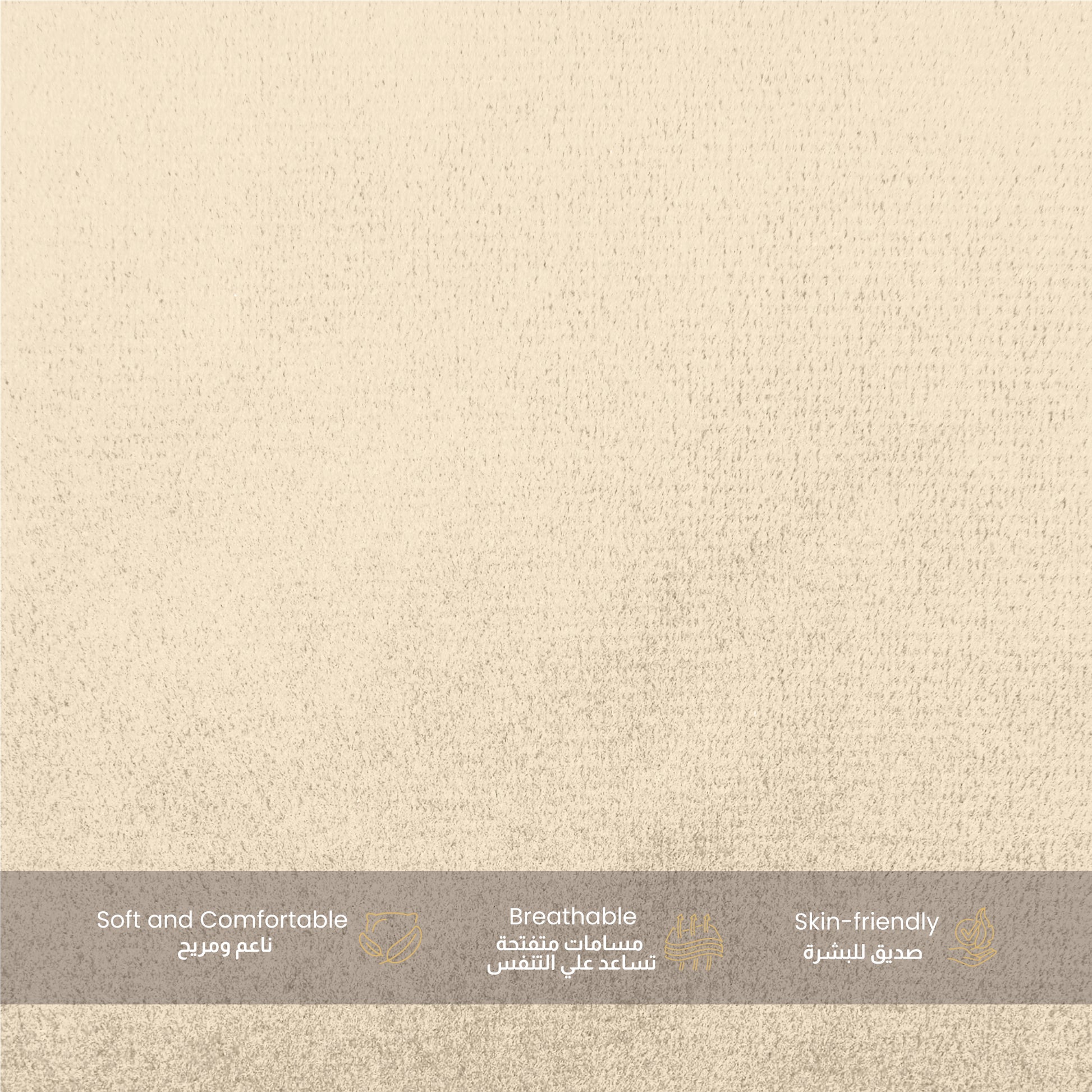 Serenity Velvet Pregnancy Pillow G-Shape Full Body Pillow  With Removable Cover Ivory - Cotton Home