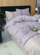 6 Pieces Duvet Cover Set –  220x240cm – Elegant Floral Bedding 01