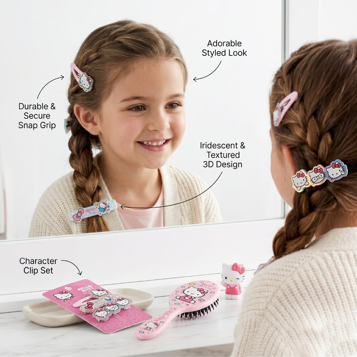 Hello Kitty Hair Accessories Set Pack of 3 Printed Design