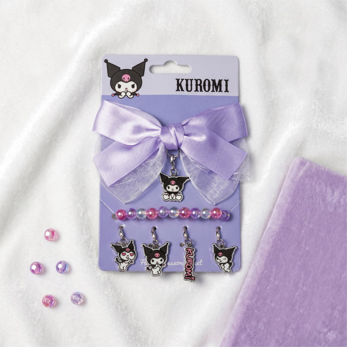 Kuromi Theme Hair Accessories Set Pack of 7 Purple