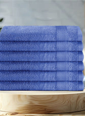Cotton Hand Towel 50x100 CM 6 Piece Set-Soft Feel, Quick Dry, Highly Absorbent Durable Towels - Cotton Home