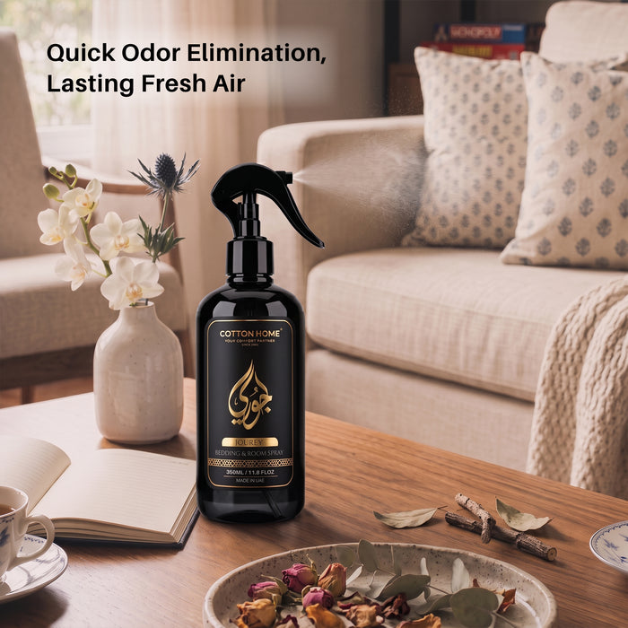 Joury Home Fragrance – Dual-Use Air & Fabric Freshener (350ml)