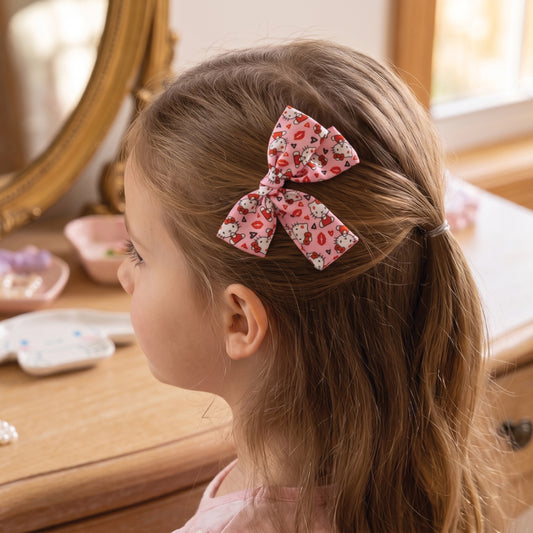 Hello Kitty Hair Clip Pack of 2 Pink Hair Accessories