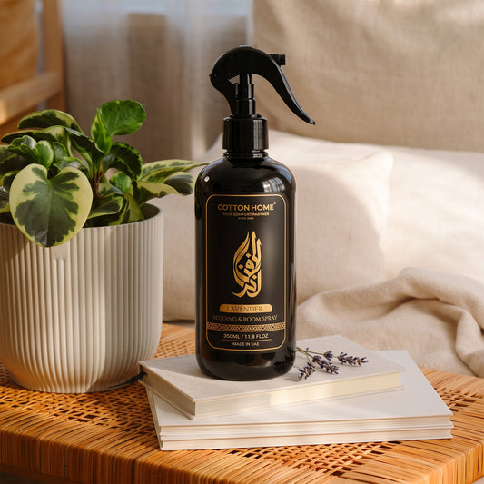 Lavender Home Fragrance – Dual-Use Air & Fabric Freshener (350ml)