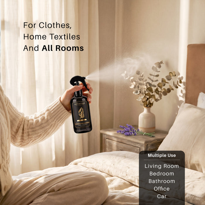Lavender Home Fragrance – Dual-Use Air & Fabric Freshener (350ml)