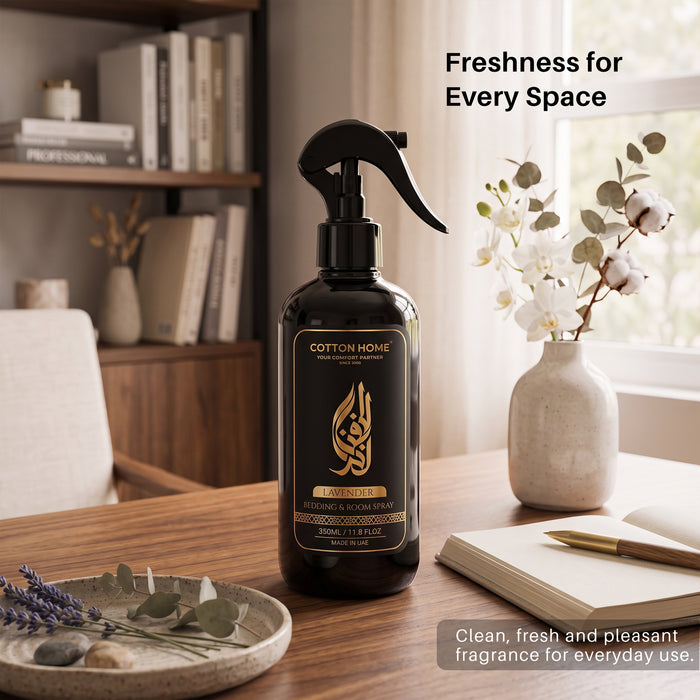 Lavender Home Fragrance – Dual-Use Air & Fabric Freshener (350ml)