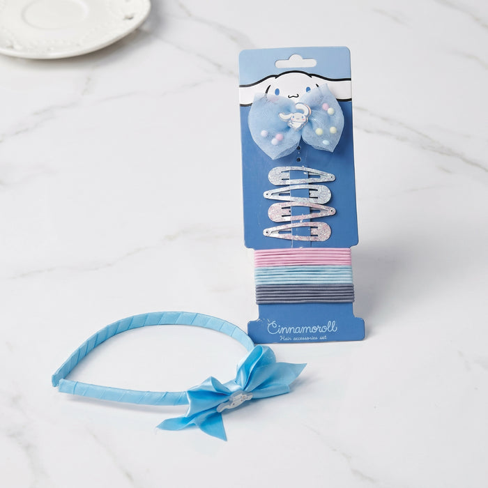 Cinnamoroll Theme Hair Accessories Set Pack of 24 Sky Blue