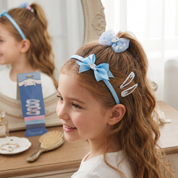 Cinnamoroll Theme Hair Accessories Set Pack of 24 Sky Blue