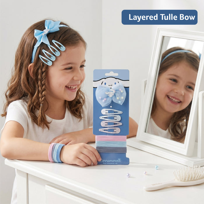 Cinnamoroll Theme Hair Accessories Set Pack of 24 Sky Blue